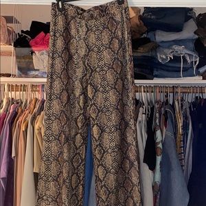Zara Snake Skin Pant